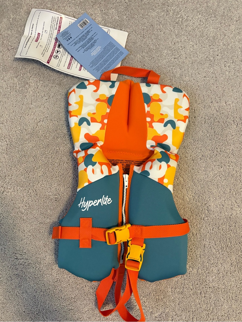 NWT Hyperlite Wake Co Infant Life Vest